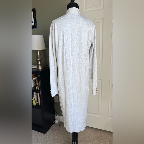 Size XL Cyrus heathered gray duster cardigan - Picture 5 of 8